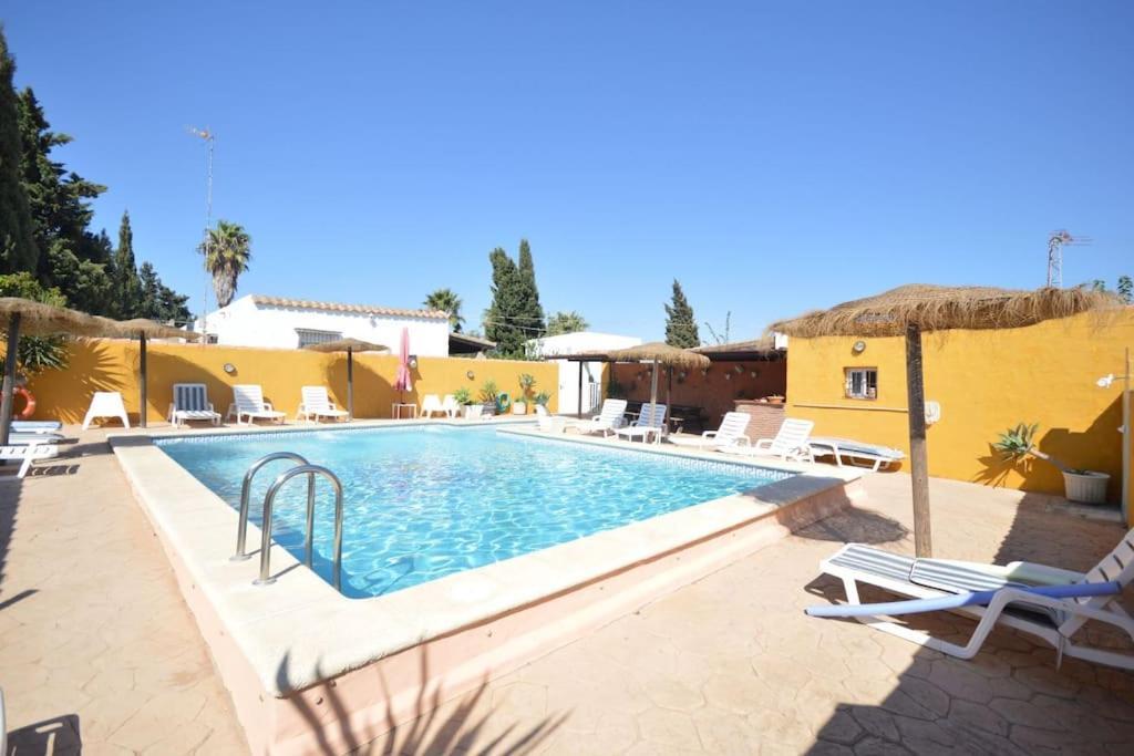 科尼尔-德拉弗龙特拉Casas Paqui Y Pablo Con Piscina Compartida En Conil别墅 外观 照片